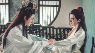 ​一组《陈情令》蓝忘机和魏无羡高清无水印壁纸，喜欢赶紧保存吧